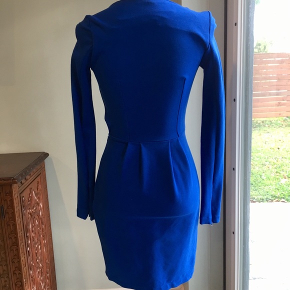 French Connection Marie Long Sleeve Ponte Dress - Picture 6 of 8